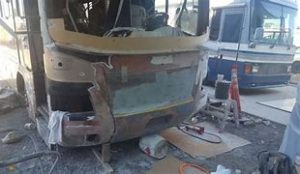 motorhome rv 5th wheel travel trailer collision repair rv repair pasadena